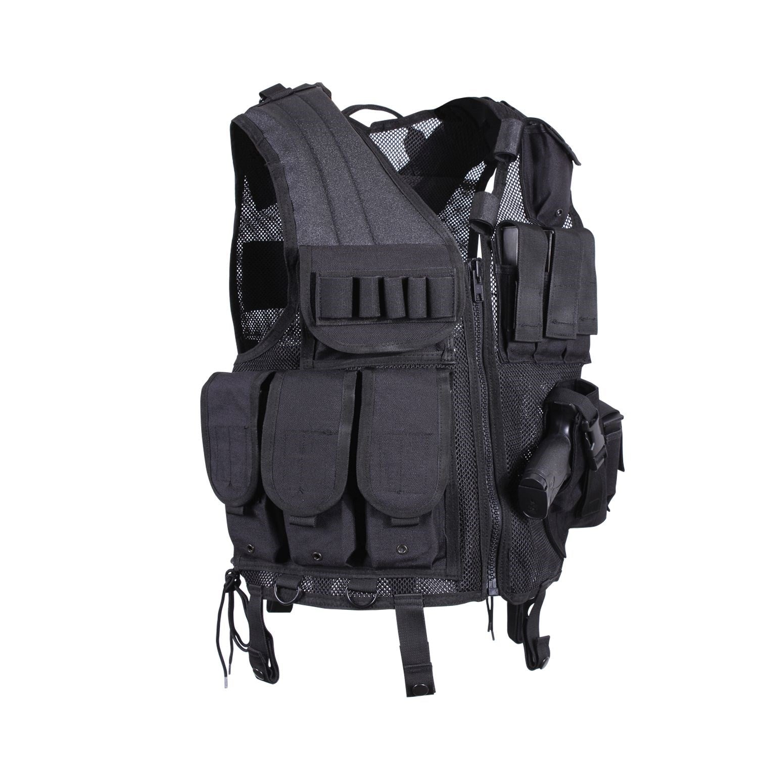 Chaleco táctico Quick Draw negro Rothco - ID 6594