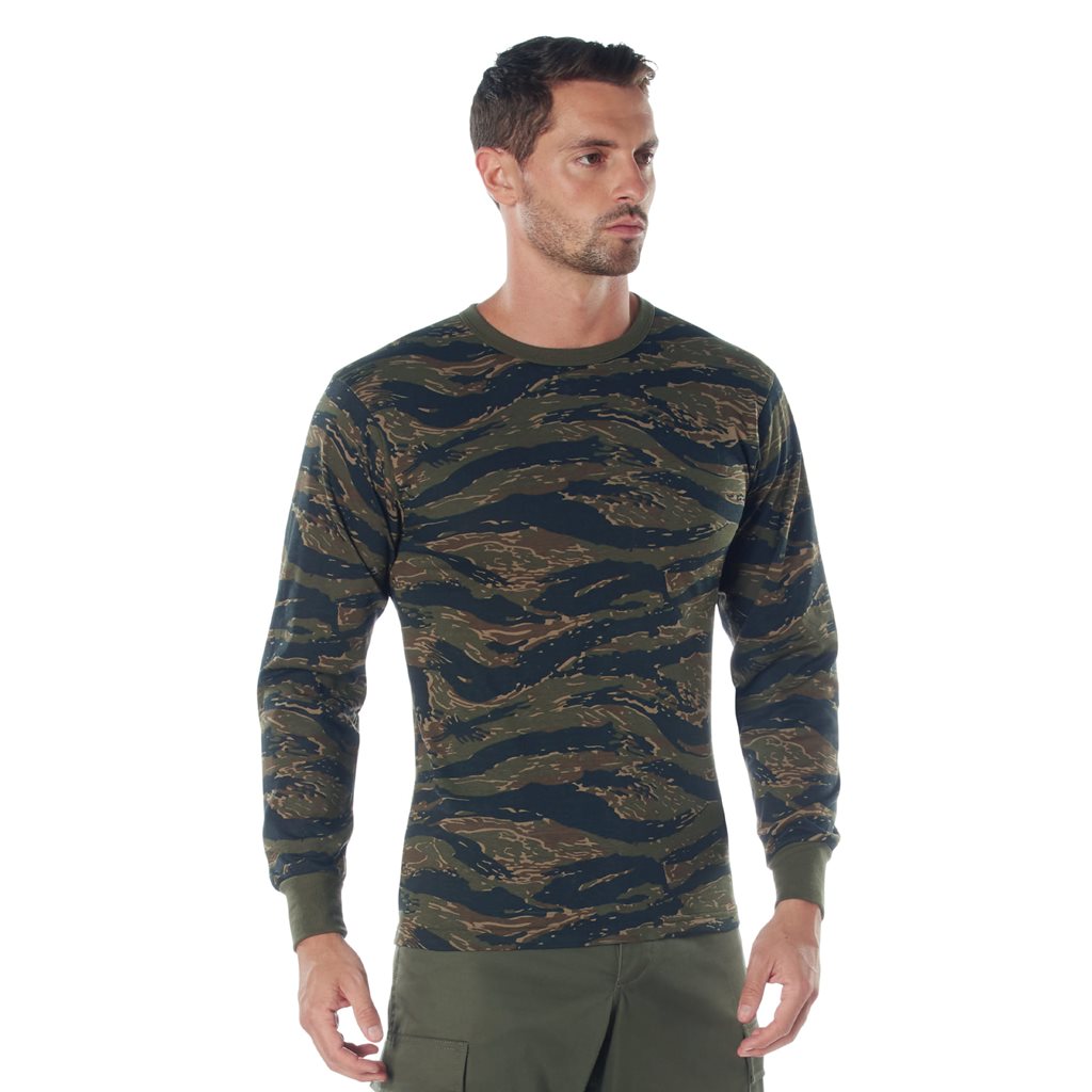 Camiseta Rothco CAMO de manga larga en camuflaje