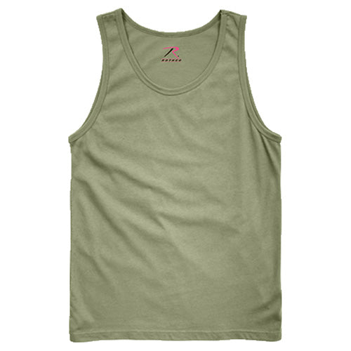 Camiseta de tirantes Rothco 60% algodón 40% poliéster verde