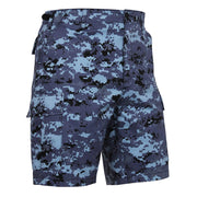 Shorts BDU camuflaje digital azul cielo Rothco