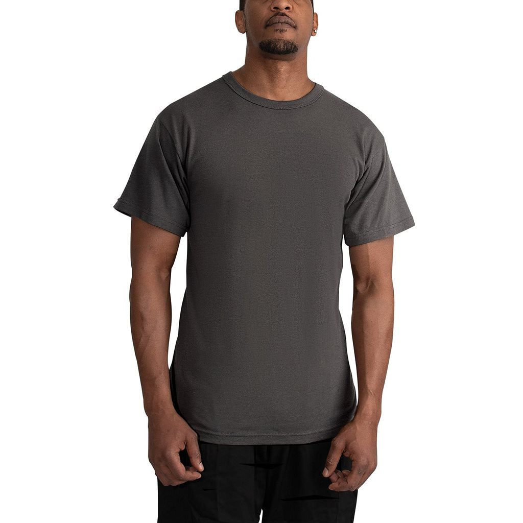 Camiseta militar US gris Rothco - vista frontal