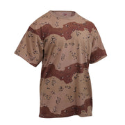 Camiseta camuflada Rothco manga corta 60 % algodón 40 % poliéster