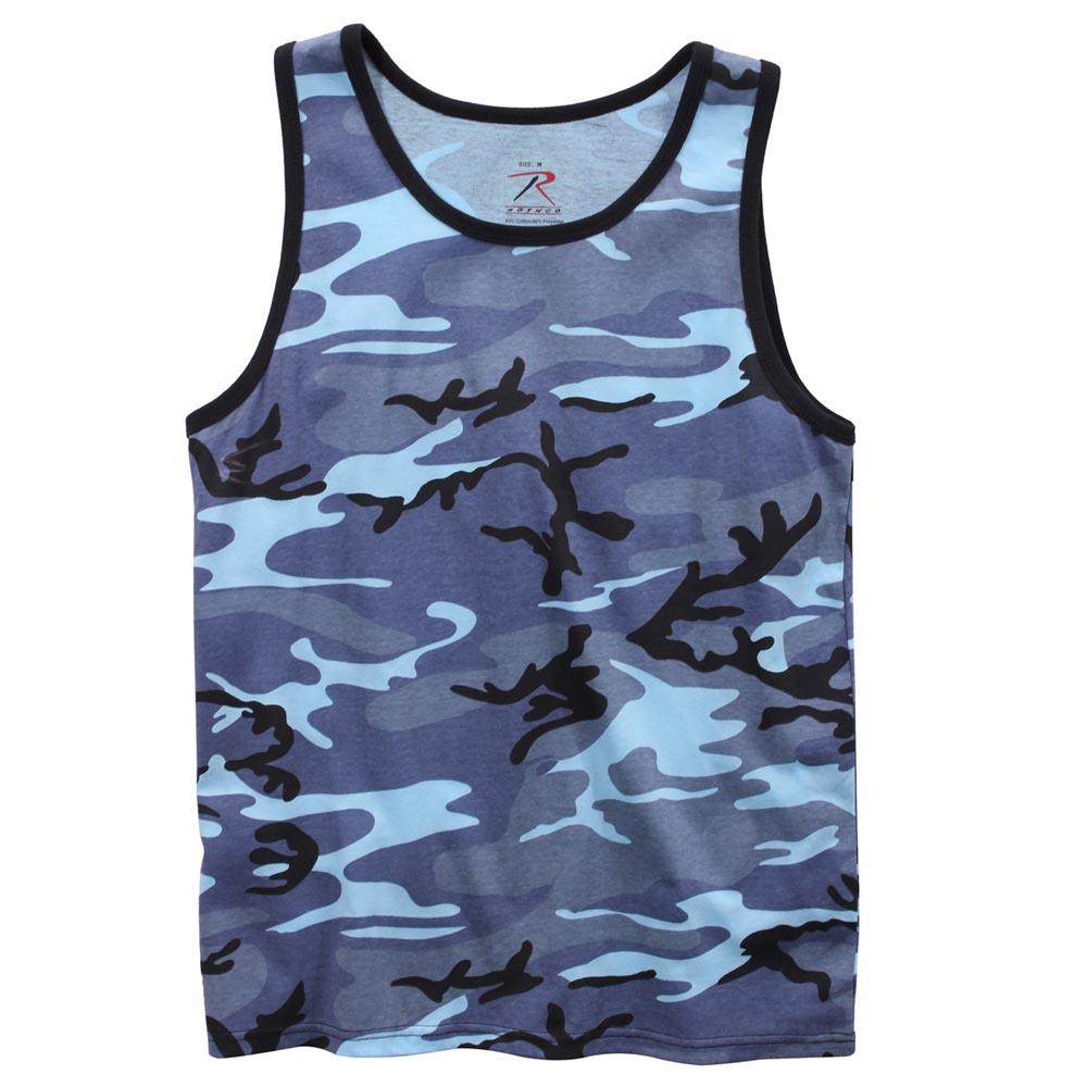 Camiseta sin mangas SKY BLUE CAO (Rothco) - 60% algodón, 40% poliéster