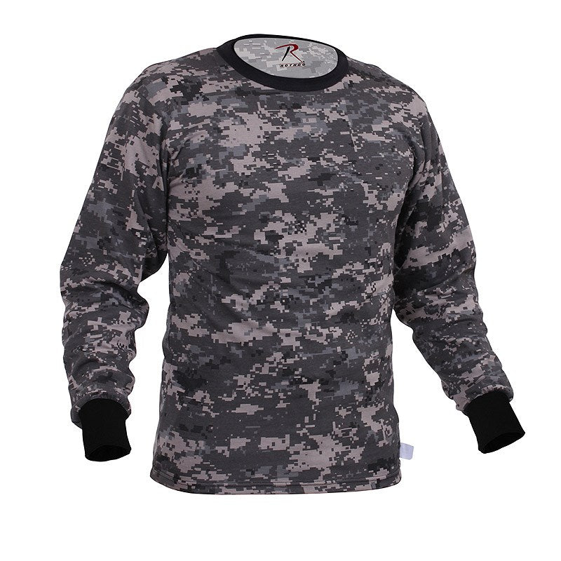 Camiseta Rothco DIGITAL URBAN de manga larga en camuflaje