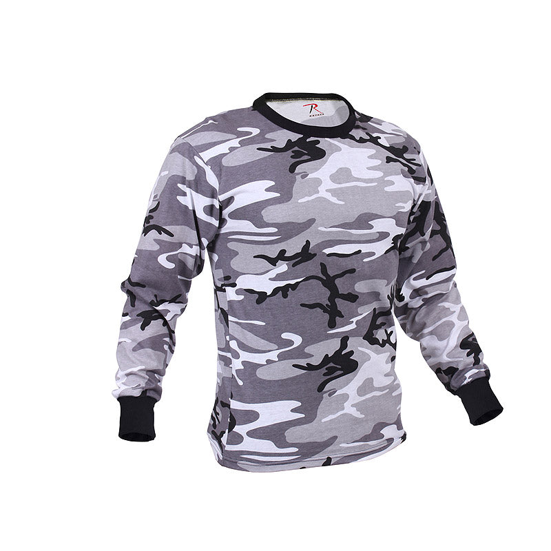 Camiseta estilo army de manga larga Rothco METRO URBAN 67790