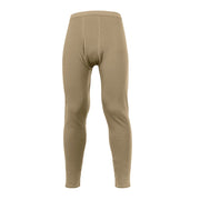 Pantalones termicos ECWCS Gen. III BREAKAWAY color arena con cierre lateral de velcro a toda la pernera