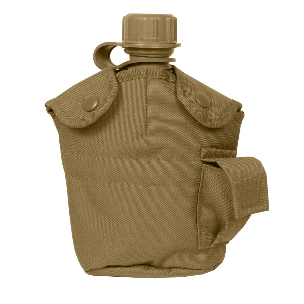 Funda MOLLE para cantimplora 1 QT color COYOTE