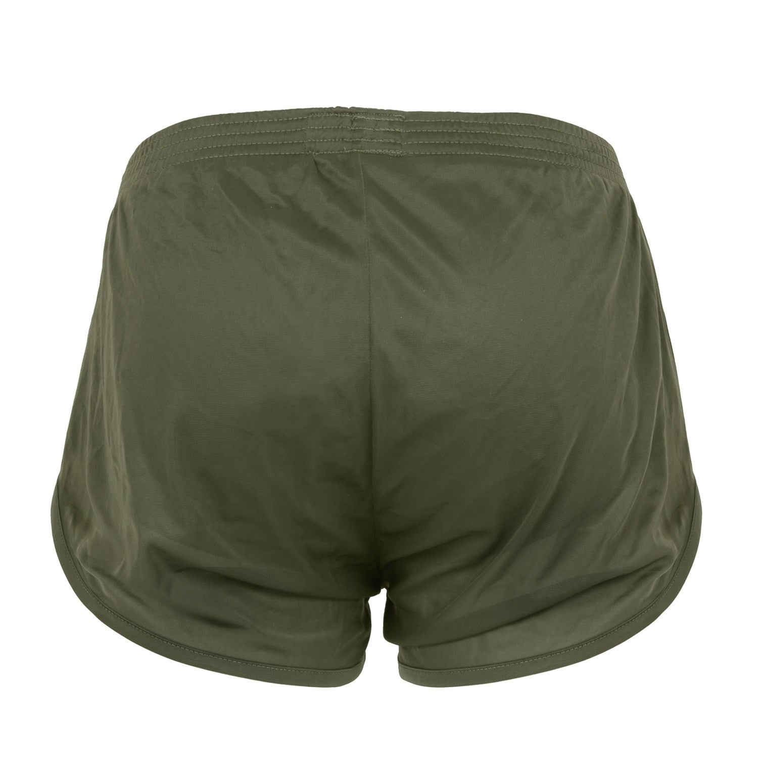 Shorts deportivos RANGER P/T verdes en nylon 100% con cintura elástica y bolsillo interior