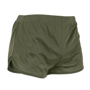 Shorts deportivos RANGER P/T verdes en nylon 100% con cintura elástica y bolsillo interior