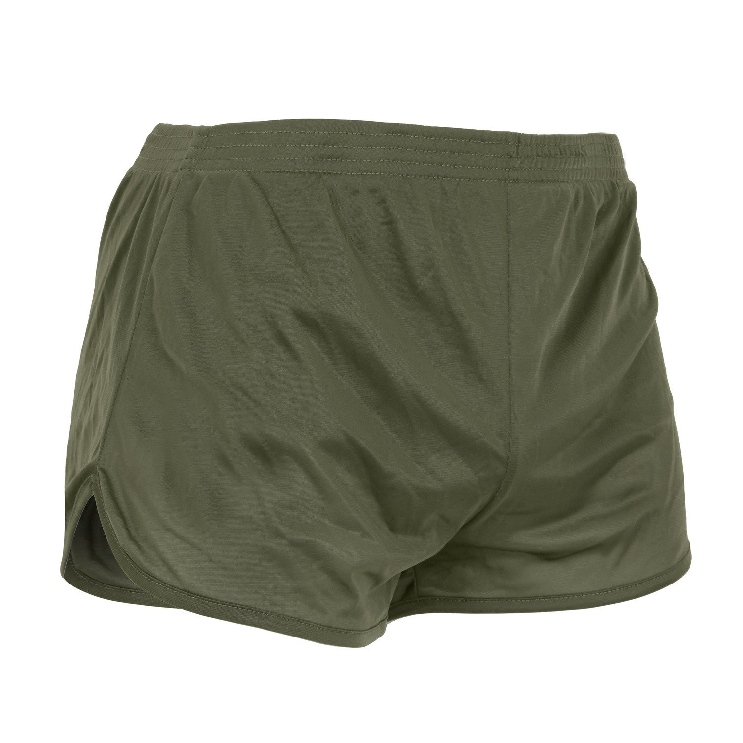 Shorts deportivos RANGER P/T verdes en nylon 100% con cintura elástica y bolsillo interior