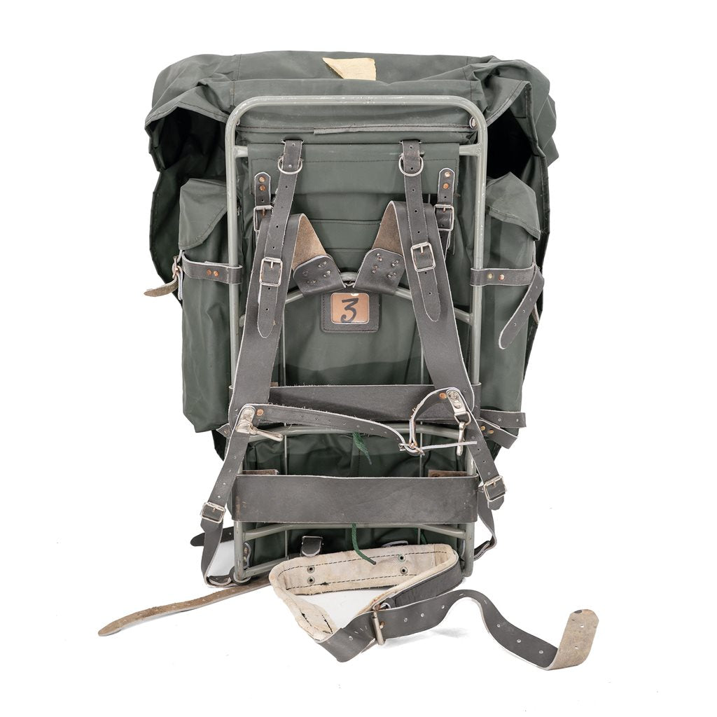 Mochila Finský 100 L gris con armazón, imagen del producto