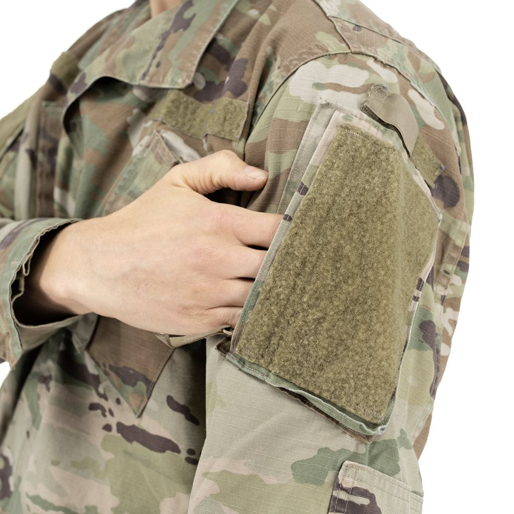 Blusa US ACU OCP Scorpion W2 original usada, patrón OCP en servicio en las fuerzas armadas de EE. UU.