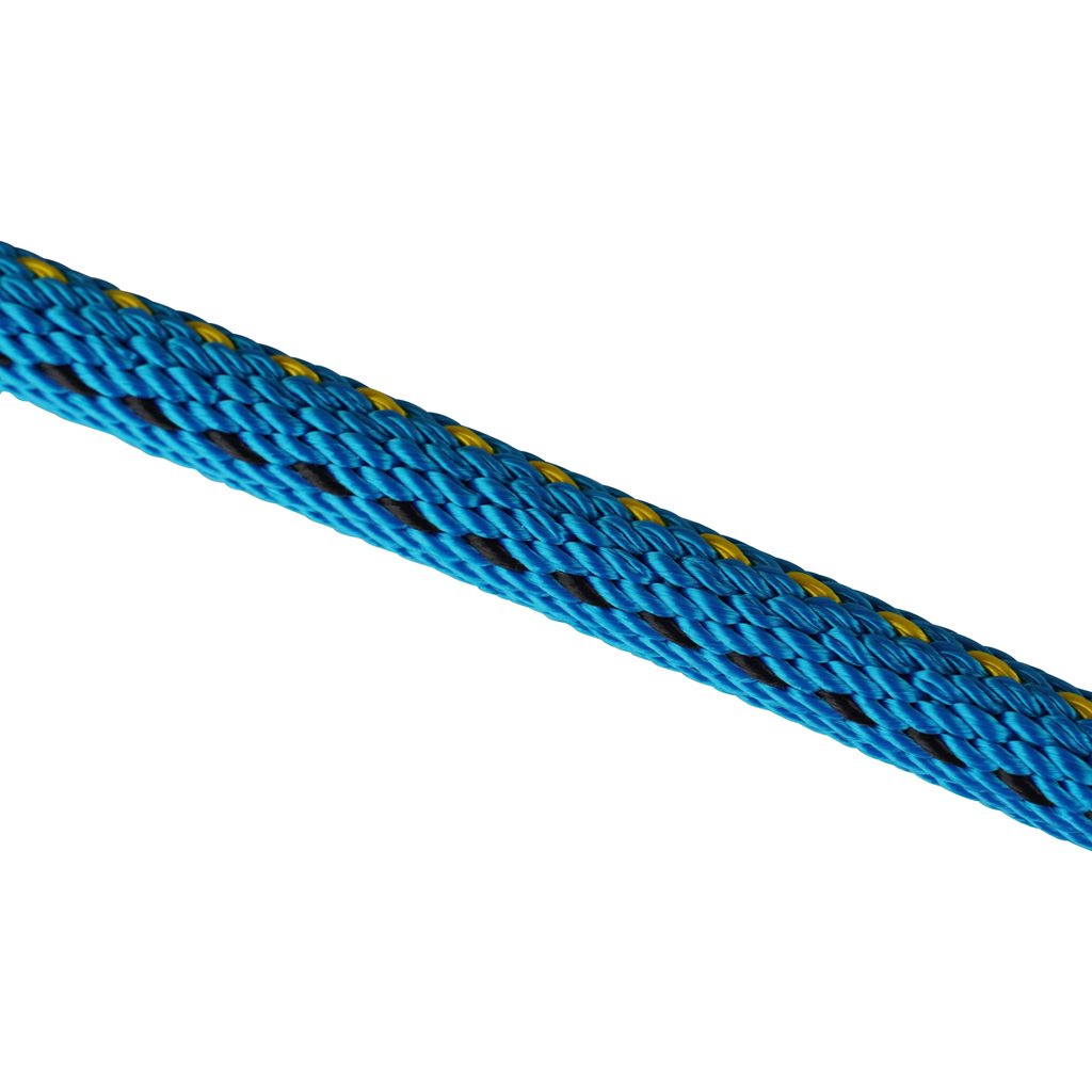 Cuerda Paraloc 8 mm x 10 m (1200 kg) azul-amarillo-negro