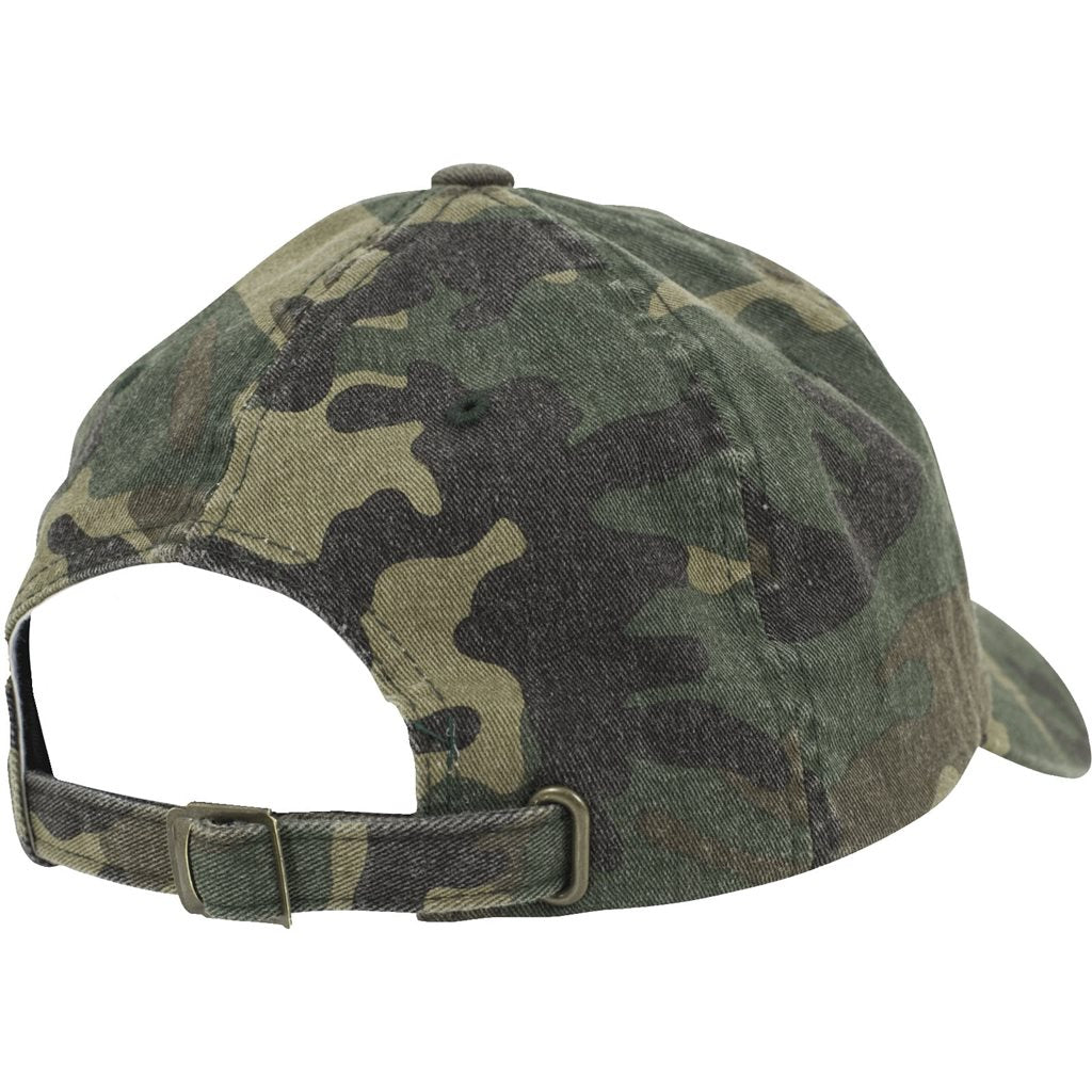Gorra perfil bajo Woodland con acabado lavado
