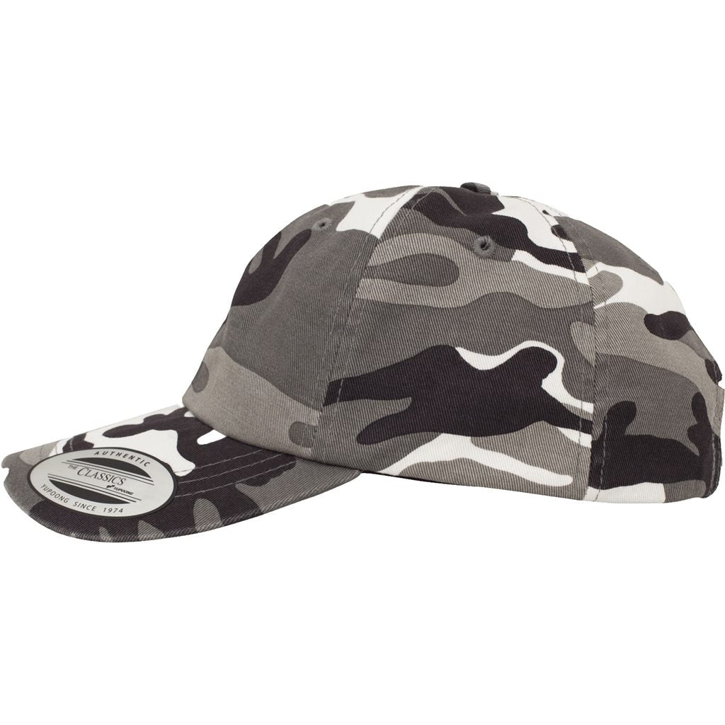 Gorra perfil bajo Woodland con acabado lavado