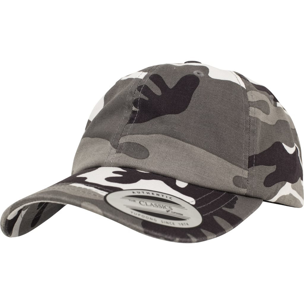 Gorra perfil bajo Woodland con acabado lavado