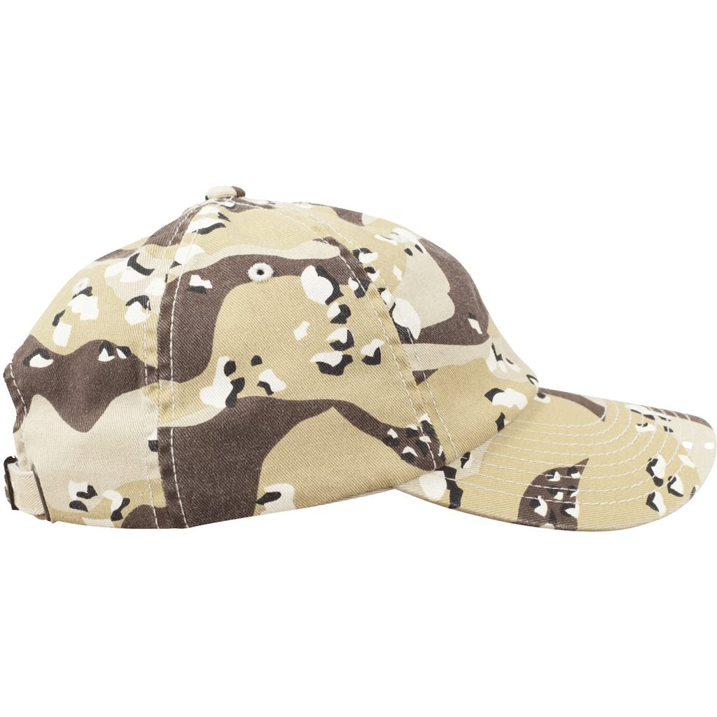 Gorra perfil bajo Woodland con acabado lavado