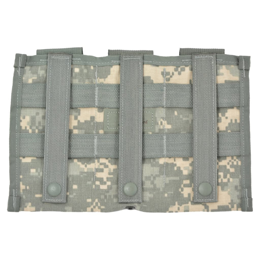 Funda MOLLE II para 3 cargadores M4 patrón ACU Digital, usada, procedente de excedentes US Army