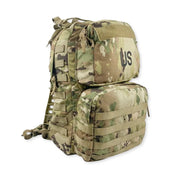 Mochila militar MOLLE II MLM mediana MultiCam OCP usada con armazón