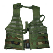 Chaleco táctico US MOLLE I FLC Woodland usado - 705014805-G