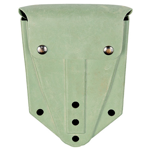 Funda para pala Ejército EE. UU. de plástico OLIV con clips ALICE, usada