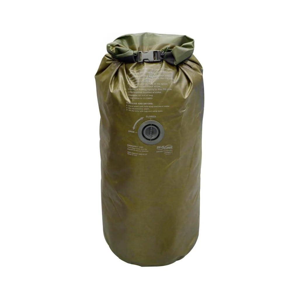 Bolsa impermeable USMC SealLine 65 litros, usada, diseñada para encajar en mochila USMC ILBE