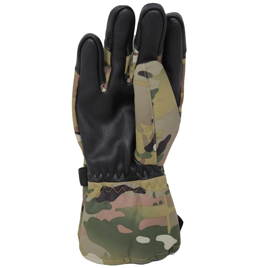 Guantes COD WEATHER acolchados con exterior de nylon y palma de cuero
