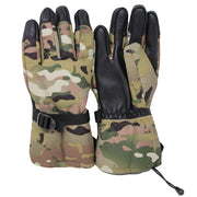 Guantes COD WEATHER acolchados con exterior de nylon y palma de cuero
