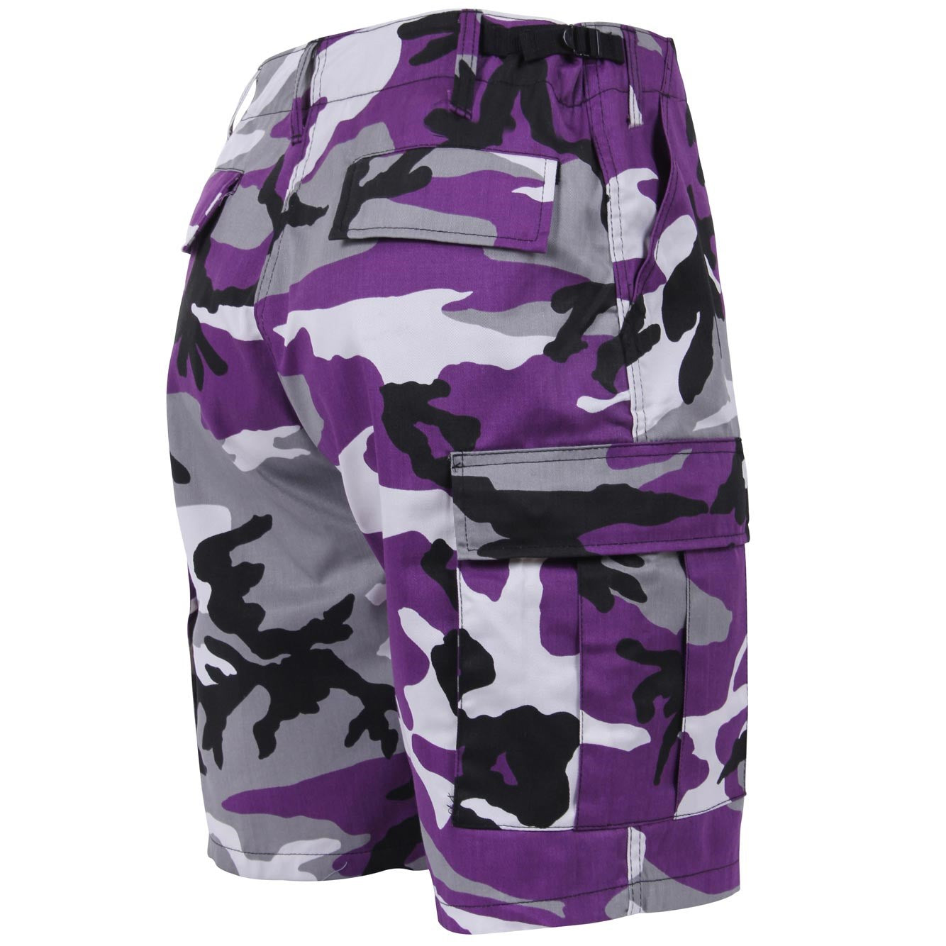 Kraťasy BDU VIOET CAMO - pantalones cortos estilo BDU, camuflaje y diseño resistente