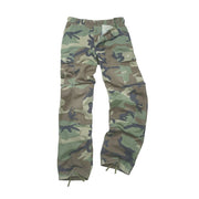 Pantalones US BDU woodland rip-stop usados