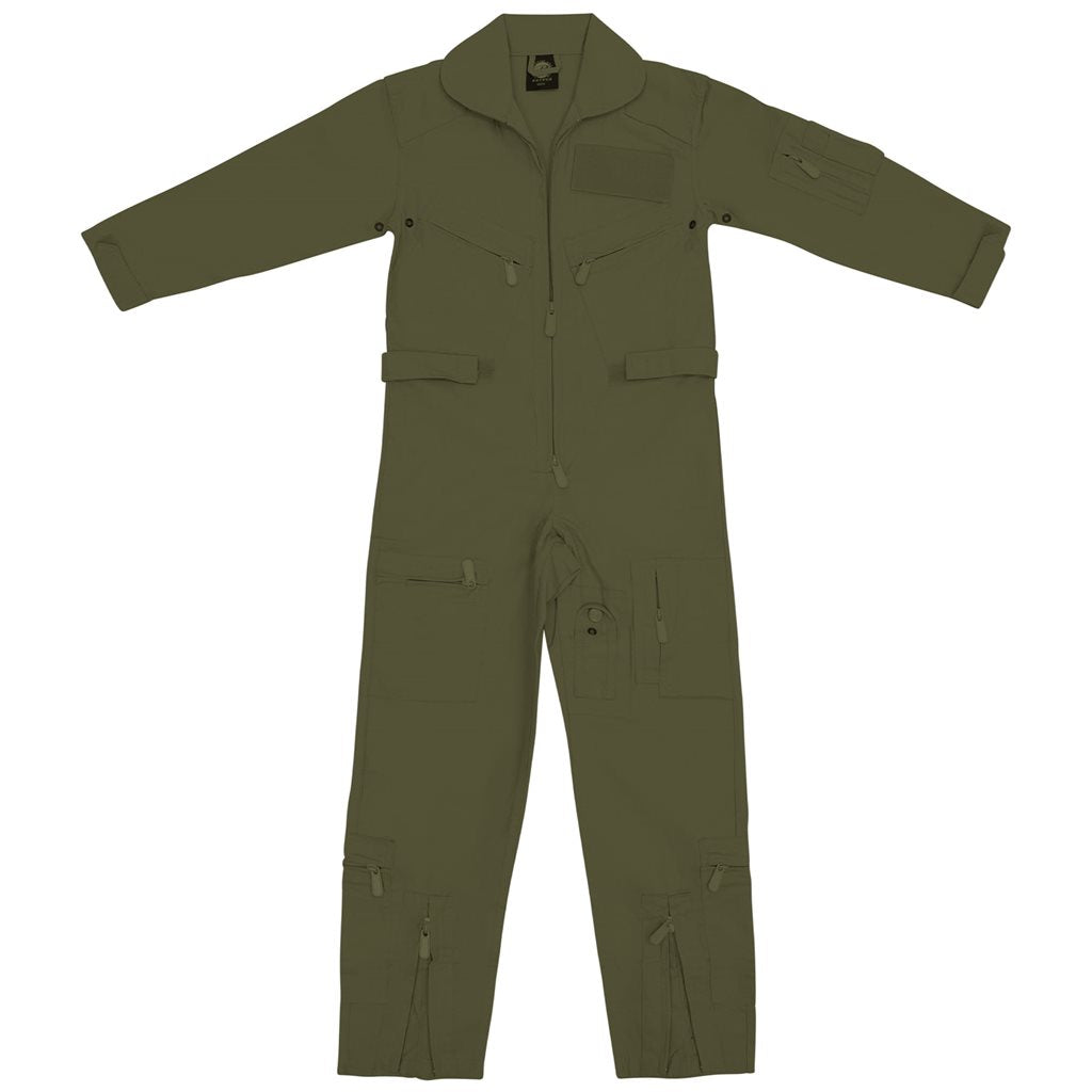 Mono infantil estilo piloto US Air Force con cierre y múltiples bolsillos