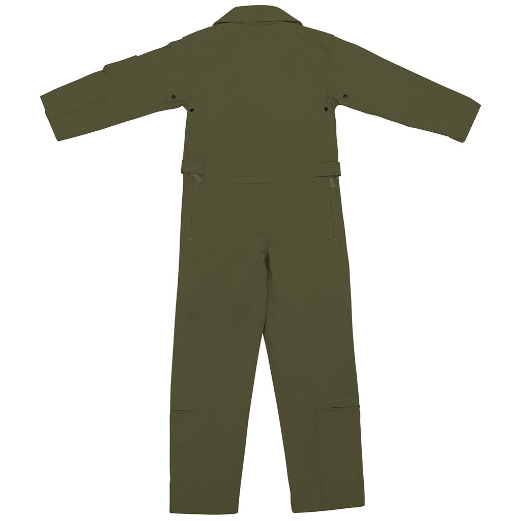 Mono infantil estilo piloto US Air Force con cierre y múltiples bolsillos