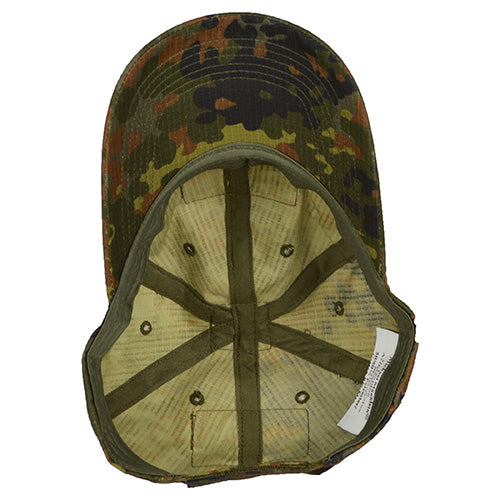 Gorra OPERATOR rip-stop con paneles VELCRO en camuflaje FLECKTARN