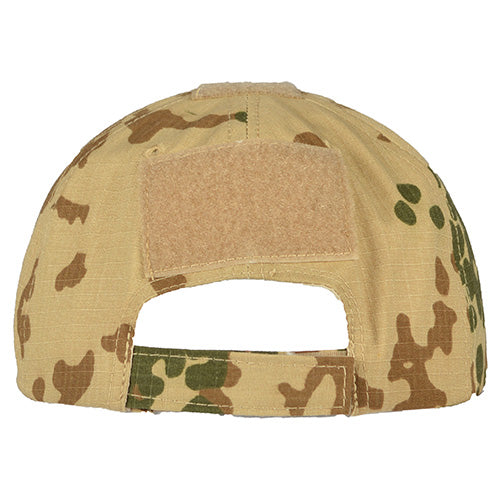 Gorra OPERATOR rip-stop con paneles VELCRO en camuflaje FLECKTARN
