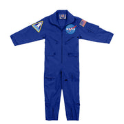 Mono infantil NASA con parches, cremallera bidireccional, 55% algodon 45% poliester
