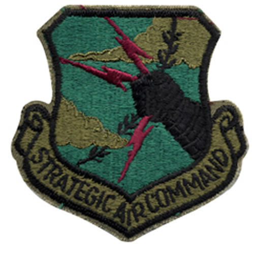 Parche STRATEGIC AIR COMMAND, aprox. 7,5 x 7,5 cm