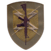 Parche velcro GUN SHIELD, aprox. 10 x 7,5 cm