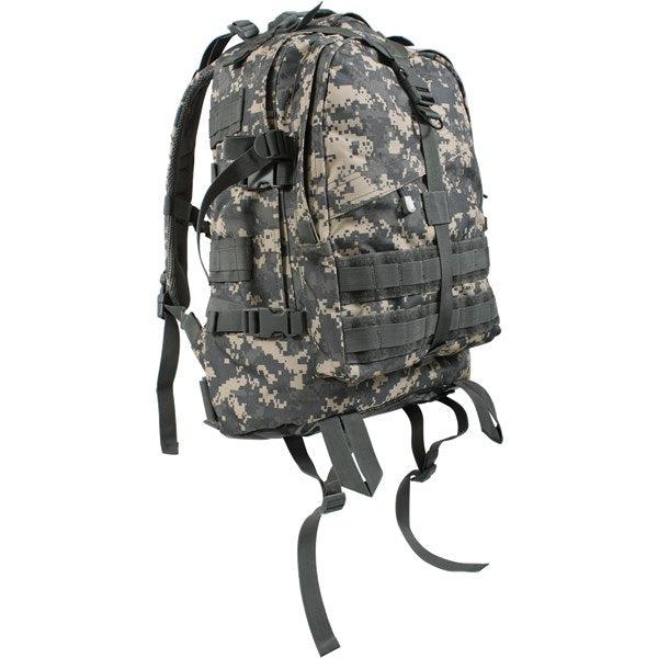 Mochila TRANSPORT grande MARPAT DIGITAL DESERT de Rothco, compatible con MOLLE y bolsas de hidratación