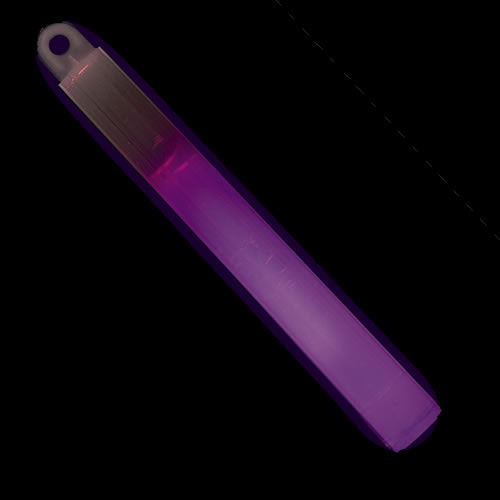 Luz química 15 cm roja, bastón luminoso