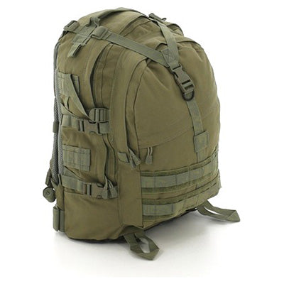 Mochila TRANSPORT grande gris compatible con sistema MOLLE y forro impermeable