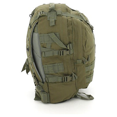 Mochila TRANSPORT grande gris compatible con sistema MOLLE y forro impermeable