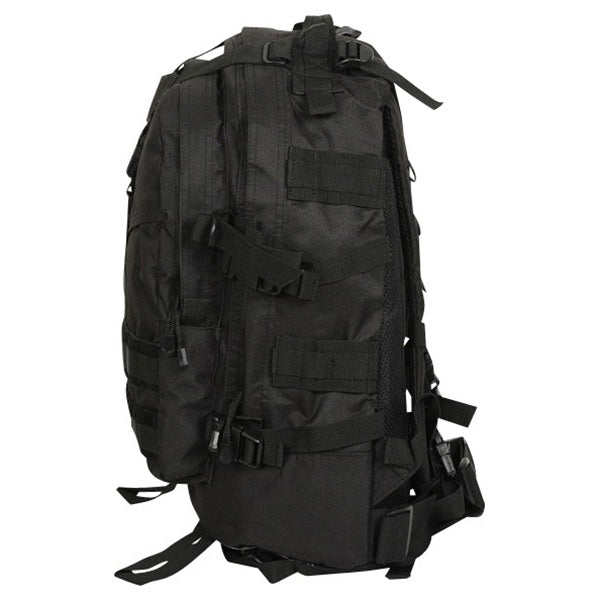 Mochila TRANSPORT grande gris compatible con sistema MOLLE y forro impermeable