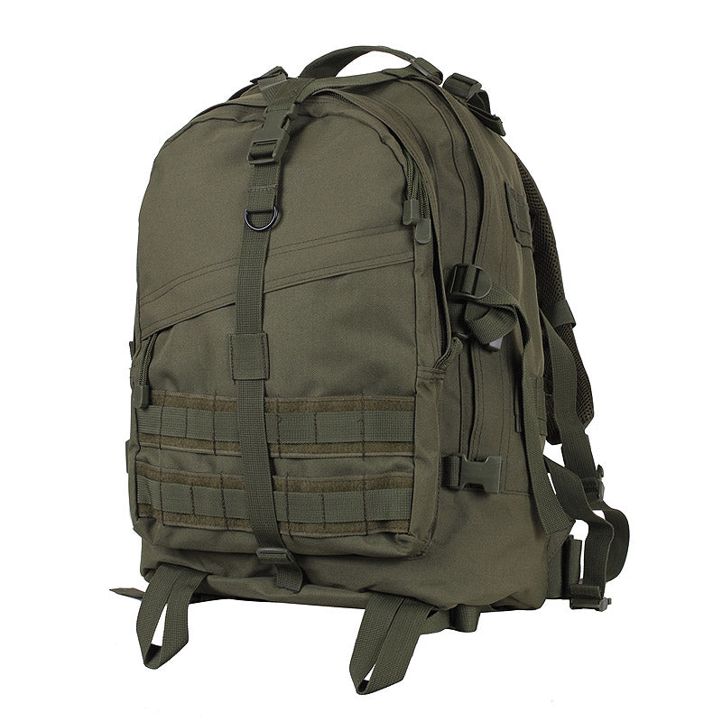 Mochila TRANSPORT grande gris compatible con sistema MOLLE y forro impermeable