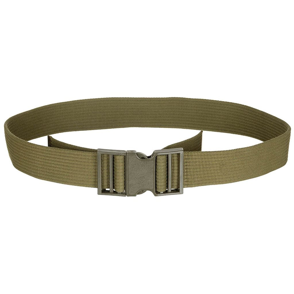 Cinturón SK con hebilla de plástico, original militar, referencia 729241