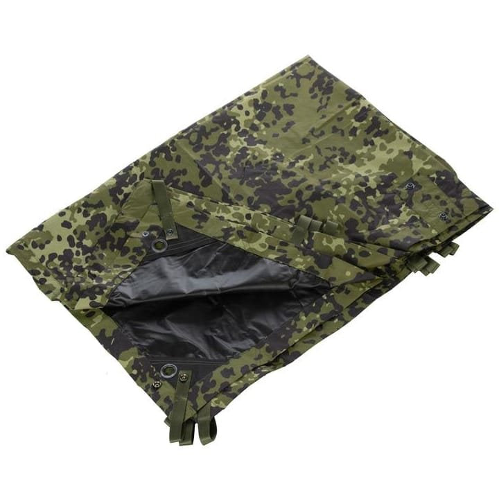 Lona basha/tarp 280x190 cm rip-stop M84, interior negro absorbente de luz