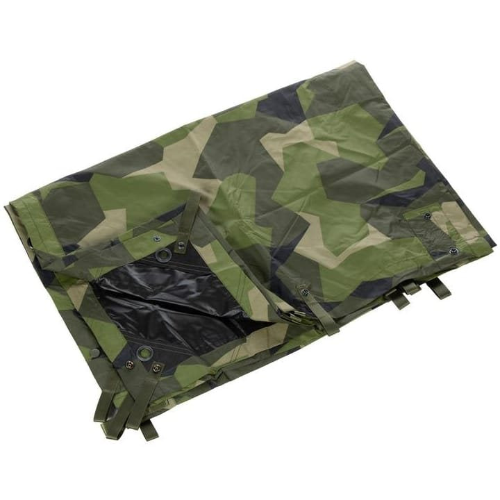 Lona basha/tarp 280x190 cm rip-stop M84, interior negro absorbente de luz