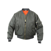 Chaqueta bomber infantil MA-1 Flight Sage replica del modelo piloto