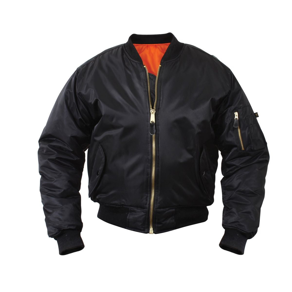 Cazadora piloto infantil MA-1 FIGHT negra (bomber) — vista del producto