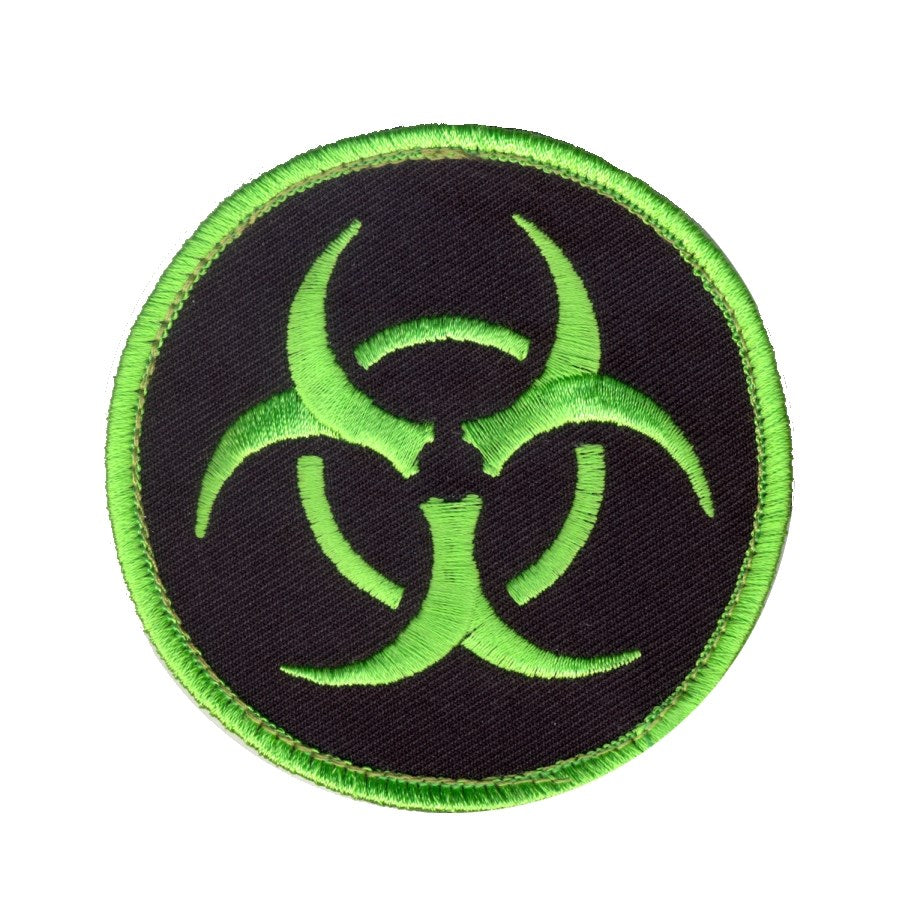 Parche Biohazard Morale circular aprox. 8 cm con velcro