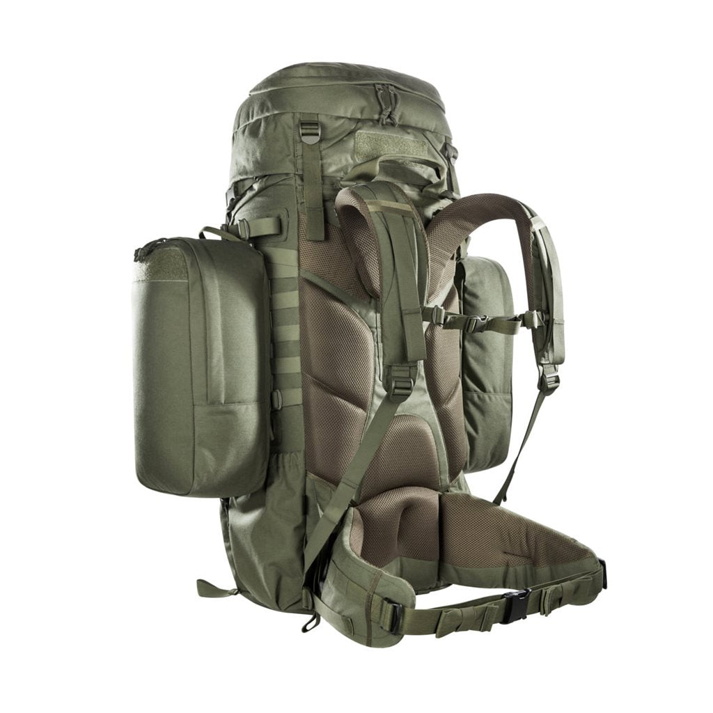 Mochila Mil OPS Pack 80+24 L verde, vista frontal